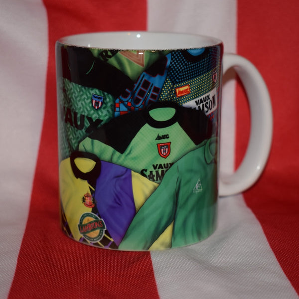 CLEARANCE SAFC Classic goal keeper kits (Sunderland AFC) Mug
