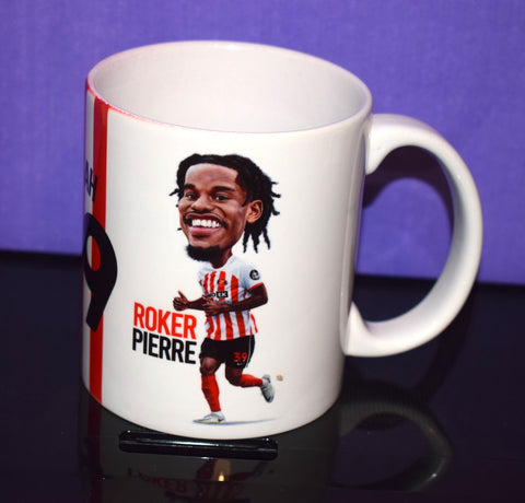 Pierre Ekwah (Sunderland AFC) Caricature Mug