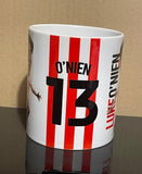 CLEARANCE - Luke O'Nien (Sunderland AFC) Caricature Mug