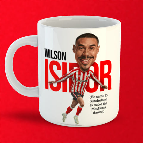 Wilson Isidor - Sunderland -  caricature mug