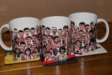 SAFC Caricature Collage mug - all proceeds to  SUNDERLAND COMMUNITY SOUP KITCHEN FUNDRAISER 2021