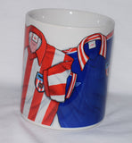CLEARANCE - 1977 home and away kit (Sunderland AFC) Mug