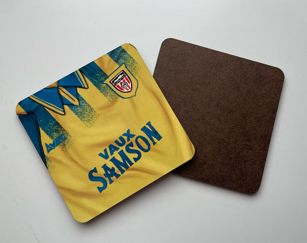 Sunderland kit coasters (individual items) slight seconds.