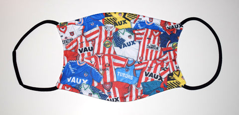 Classic kits of the 80s & 90s (Sunderland AFC) face covering
