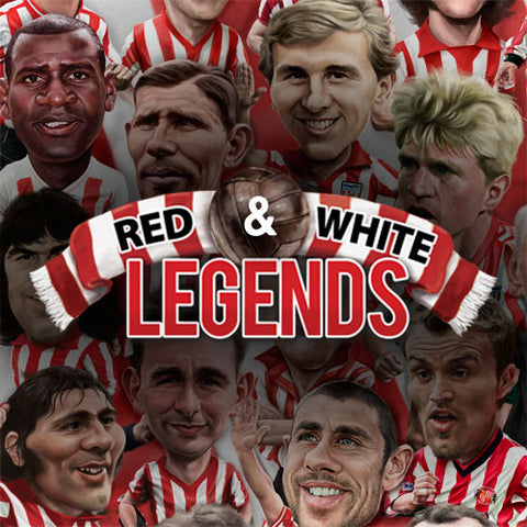 Red & White Legends (Sunderland AFC prints and merchandise)
