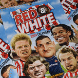 The Red & White Collection (Sunderland AFC) A4 2024 caricature wall Calendar