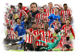 Sunderland - 2025 - 2026 - art print. (A4 size 297mm x 210mm) or A3 size (420mm x 297mm)