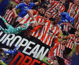 Sunderland - European Dreams - film poster style art print. (A4 size 297mm x 210mm) or A3 size (420mm x 297mm)