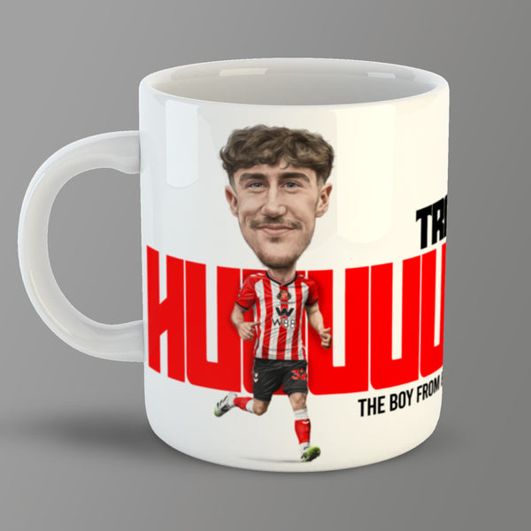 Trai Hume - Sunderland -  caricature mug