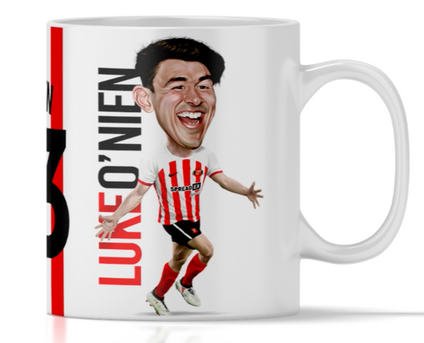 Luke O'Nien - Sunderland -  caricature mug
