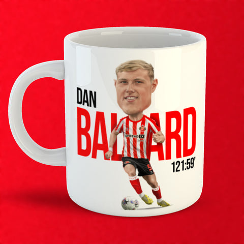 Dan Ballard - Sunderland -  caricature mug