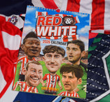 The Red & White Collection (Sunderland AFC) A4 2026 caricature wall Calendar
