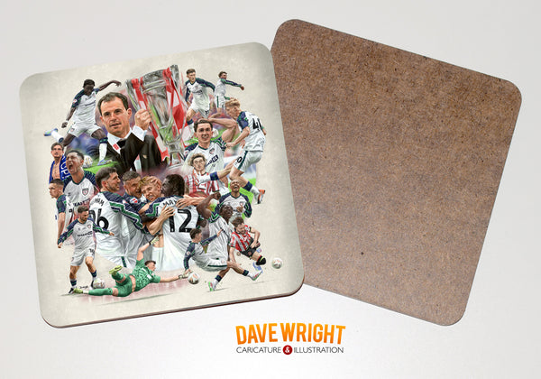 Sunderland - Championship Play-Off winners 2025 - Souvenir coaster