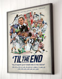 Sunderland - Championship Play-Off winners 2025 - Retro film poster style art print. (A4 size 297mm x 210mm) or A3 size (420mm x 297mm) (Copy)