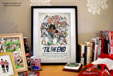 Sunderland - Championship Play-Off winners 2025 - Retro film poster style art print. (A4 size 297mm x 210mm) or A3 size (420mm x 297mm) (Copy)