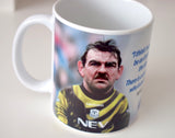 CLEARANCE - SLIGHT SECONDS Neville Southall, (Everton FC) Caricature Mug