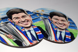 Steven Gerrard - Champions 2020/21 (Rangers FC) coaster