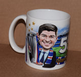 CLEARANCE Steven Gerrard - Champions 2020/21 (Rangers FC) Limited Edition Mug