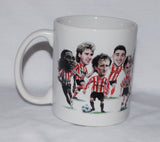 CLEARANCE - Cult Heroes & Crowd Favourites, (Sunderland AFC) Caricature Mug