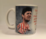 CLEARANCE - SLIGHT SECONDS Niall Quinn, (Sunderland AFC) Caricature Mug