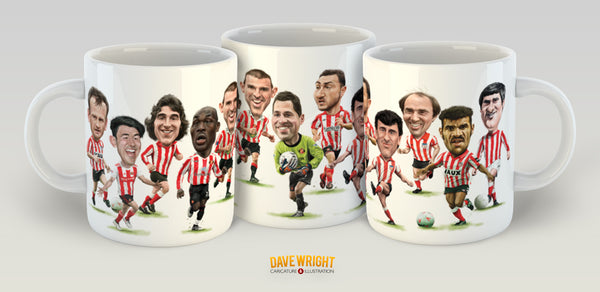 Cult heroes & crowd favourites (Sunderland AFC) Limited Edition Mug