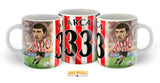 Julio Arca, Red & White Legends (Sunderland AFC) Caricature Mug