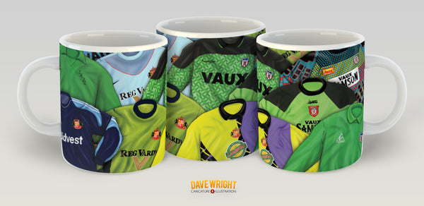 Classic Keeper tops (Sunderland AFC) mug - by Dave Wright