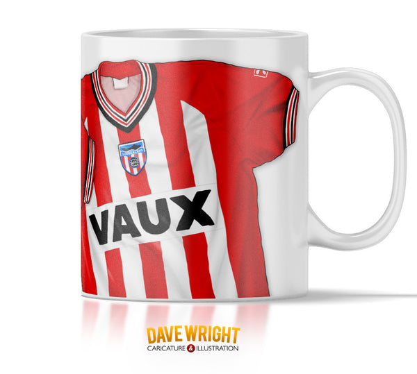 1987-88 Third Division Champions (Sunderland AFC) mug - by Dave Wright