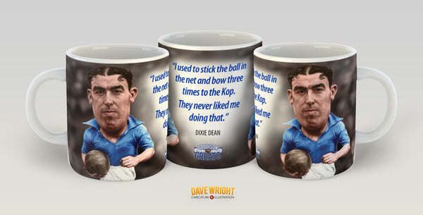 Dixie Dean (Everton FC) Limited Edition Mug