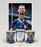 Duncan Ferguson (Everton FC) Limited Edition Mug and Print bundle