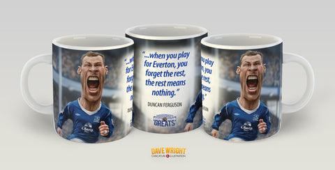 Duncan Ferguson (Everton FC) Limited Edition Mug