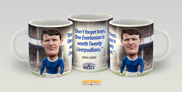 Brian Labone (Everton FC) Limited Edition Mug