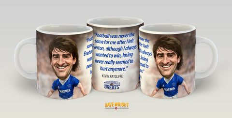 Kevin Ratcliffe (Everton FC) Limited Edition Mug